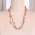 Collar estación larga madera - Collar de estación de madera Haldu rojo bohemio con cuentas de estrella