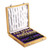 Soapstone and wood chess set, 'Royal Epic' - Artisan-Made Soapstone and Kadam Wood Chess Set from India