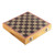 Soapstone and wood chess set, 'Royal Epic' - Artisan-Made Soapstone and Kadam Wood Chess Set from India