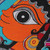 Pintura de Madhubani - Arte popular Madhubani Pintura del dios hindú Hanuman de la India