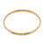 Gold vermeil ruby bangle bracelet, 'Pink Glam' - Gold Vermeil Ruby Bangle Bracelet from India