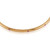 Gold vermeil ruby bangle bracelet, 'Pink Glam' - Gold Vermeil Ruby Bangle Bracelet from India