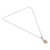 Juego de joyas de citrina - Collar ovalado de citrina y pendientes Joyería con 6 quilates