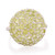 Peridot cluster cocktail ring, 'Gleaming Forest' - 1-Carat Natural Peridot Cluster Cocktail Ring Made in India