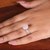 Rose quartz solitaire ring, 'Unconditional Dazzle' - 6-Carat Round Rose Quartz Solitaire Ring Crafted in India