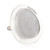 Rainbow moonstone cocktail ring, 'Idyllic Reflections' - 7-Carat Natural Rainbow Moonstone Cocktail Ring from India