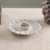 Soapstone tealight holder, 'Floral Magnificence' - Flower-Shaped Hand-Carved Natural Soapstone Tealight Holder
