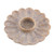 Soapstone tealight holder, 'Floral Magnificence' - Flower-Shaped Hand-Carved Natural Soapstone Tealight Holder