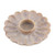 Soapstone tealight holder, 'Floral Magnificence' - Flower-Shaped Hand-Carved Natural Soapstone Tealight Holder
