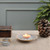 Soapstone tealight holder, 'Floral Magnificence' - Flower-Shaped Hand-Carved Natural Soapstone Tealight Holder