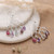 Multi-gemstone chandelier earrings, 'Vibrant Teardrops' - Jali-Inspired Multi-Gemstone Silver Chandelier Earrings