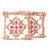 Embroidered cotton cushion covers, 'Exquisite Blossoms' (pair) - Bollywood-Inspired Embroidered Cotton Cushion Cover Pair