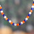 Multi-gemstone beaded necklace, 'Vibrant Moonlight' - Artisan-Crafted Multi-Gemstone Beaded Necklace from India