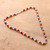 Multi-gemstone beaded necklace, 'Vibrant Moonlight' - Artisan-Crafted Multi-Gemstone Beaded Necklace from India