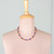 Lapis lazuli and carnelian beaded necklace, 'Fire & Sea' - Bohemian-Inspired Lapis Lazuli and Carnelian Beaded Necklace
