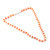 Moonstone and carnelian beaded necklace, 'Fiery Moonlight' - Handmade Moonstone and Carnelian Beaded Necklace from India