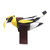 Cotton curtain tieback, 'Hornbill Palace' - Hornbill Bird-Shaped Whimsical Curtain Tieback Made in India