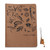 Pape journal and terracotta phone charm set, 'Forest of India' (2 pieces) - Jungle-Themed Paper Journal and Terracotta Phone Charm Set