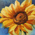 'Sunlit Bloom' - Spring-Themed Impressionist Watercolor Sunflower Painting