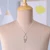 Peridot pendant necklace, 'Classic Teardrop' - Silver Pendant Necklace with Natural Faceted Peridot Stones