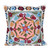 Embroidered cotton cushion covers, 'Dream of Blooms' (pair) - Embroidered Floral Multicolor Cotton Cushion Cover Pair
