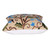 Embroidered cotton cushion covers, 'Blue of Nature' (pair) - Acrylic and Cotton Cushion Cover Pair with Blue Floral Motif