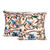 Embroidered cotton cushion covers, 'Sinuous Flora' (pair) - Spring-Themed Acrylic Embroidered Cotton Cushion Cover Pair
