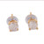 Gold-plated cubic zirconia jewelry set, 'Timeless Luster' - Gold-Plated Cubic Zirconia Pendant Necklace and Earrings Set