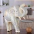 Papier mache sculpture, 'Giant of the Blue Paisley' - Blue and Ivory Papier Mache Paisley Royal Elephant Sculpture