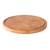 Mango wood cake stand, 'Minimalist Sweetness' - Minimalist Round Mango Wood Rotating Cake Stand from India