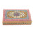 Caja decorativa de madera - Caja Decorativa De Madera Pulida Con Temas De Primavera