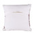 Embroidered cotton cushion covers, 'Woven Whispers' (pair) - Pink and Burgundy Embroidered Cotton Cushion Cover Pair