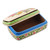 Papier mache jewelry box, 'Whispers of Spring' - Spring-Themed Hand-Painted Green Papier Mache Jewelry Box