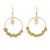 Peridot statement earrings, 'Sublime Luck' - Green Chandelier Statement Earrings with Peridot Jewels
