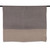 Wool and silk blend shawl, 'Soothing Elegance in Black' - Patterned Wool and Silk Blend Shawl in Black and Beige Hues