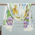Wool and silk blend shawl, 'Primaveral Hues' - Nature-Themed Colorful Wool and Silk Blend Shawl from India