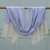Wool and silk blend shawl, 'Soothing Elegance in Blue' - Blue Grey Patterned Unisex Wool and Silk Blend Shawl