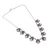 Collar de enlace de piedra múltiple - Collar De Enlace De Piedra Múltiple Con Temas De Primavera De 11 Quilates