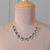 Collar de enlace de piedra múltiple - Collar De Enlace De Piedra Múltiple Con Temas De Primavera De 11 Quilates
