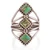 Garnet multi-stone cocktail ring, 'Vibrant Allure' - Garnet Sterling Silver Multi-Stone Cocktail Ring from India