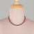 Garnet link necklace, 'Jewels for Passion' - 48-Carat Natural Garnet Link Necklace in a Polished Finish