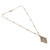 Brass pendant necklace, 'Magnificent Openwork' - Brass Pendant Necklace with Jali Openwork Details from India