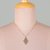 Brass pendant necklace, 'Magnificent Openwork' - Brass Pendant Necklace with Jali Openwork Details from India