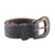 Men's leather belt, 'Navy Gallant' - Classic-Patterned Handmade Navy Blue Leather Belt for Men