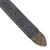Men's leather belt, 'Navy Gallant' - Classic-Patterned Handmade Navy Blue Leather Belt for Men