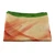 Silk scarf, 'Beautiful Brushstrokes' - Modern Abstract Hand-Painted and Woven Bordered Silk Scarf