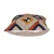 Cotton cushion covers, 'Geometric Charm' (pair) - 2 Geometric-Themed Tufted Textured Cotton Cushion Covers