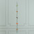Ceramic and wood beaded wall accent, 'Mystical Turtles' - Turtle-Themed Handmade Ceramic and Wood Beaded Wall Accent