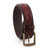 Men’s leather belt, 'Classic Russet' - Men's Leather Belt in Russet with Hand-Tooled Patterns