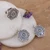 Sterling silver jewelry set, 'Classic Heritage' - Hexagonal-Shaped Silver Earrings and Ring Jewelry Set